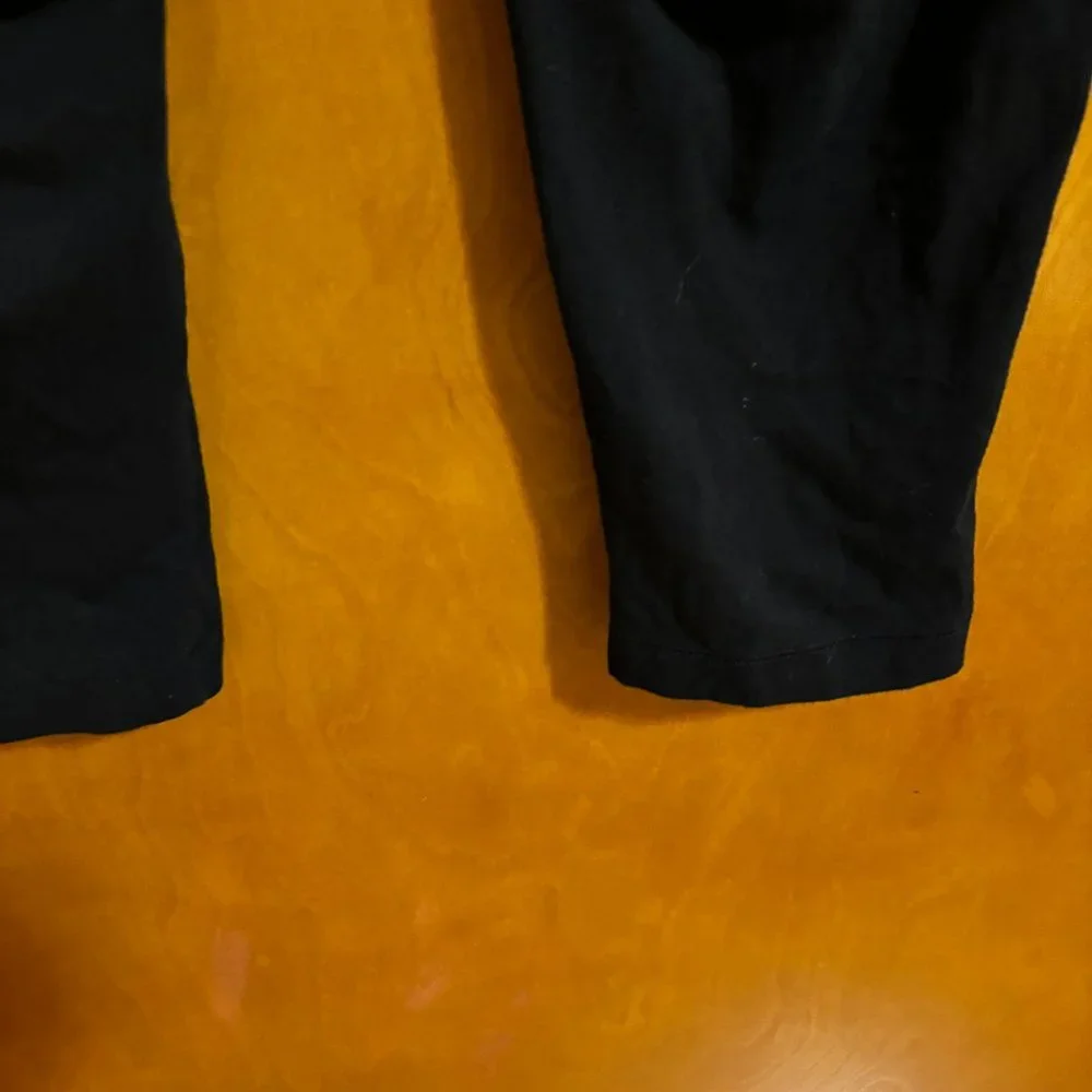 Danskin Women Black Athletic Activewear Leggings with‎ Pockets - Size M
